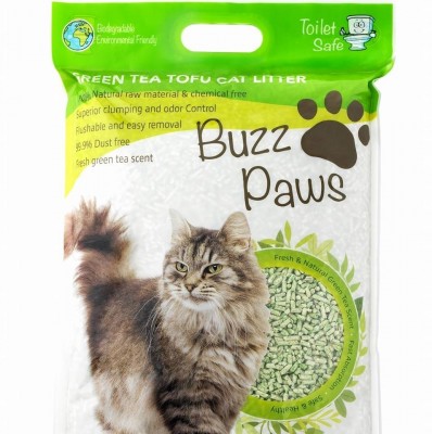  Buzz Paws 綠茶香味豆腐砂6L X 12包