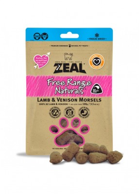 Zeal - Freeze Dried Lamb & Venison 無榖物冷凍脫水羊+鹿純肉 100g