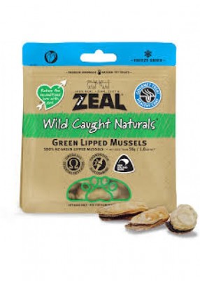 Zeal - Freeze Dried Green Lipped Mussels 原隻冷凍脫水野生綠青口 50g